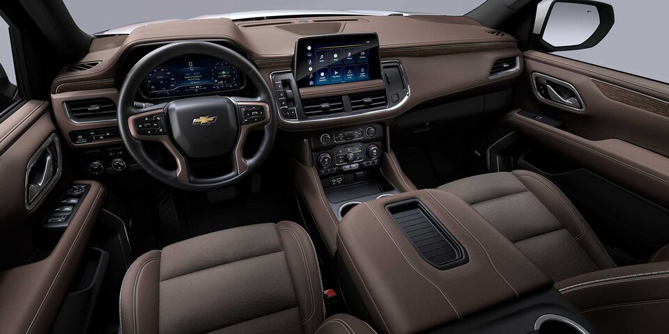 Chevrolet Tahoe 2024 con interior en color piel mocha