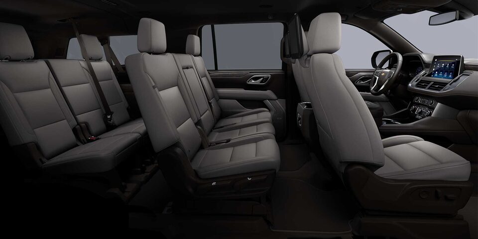 Chevrolet Tahoe 2024 con interior en color gris claro